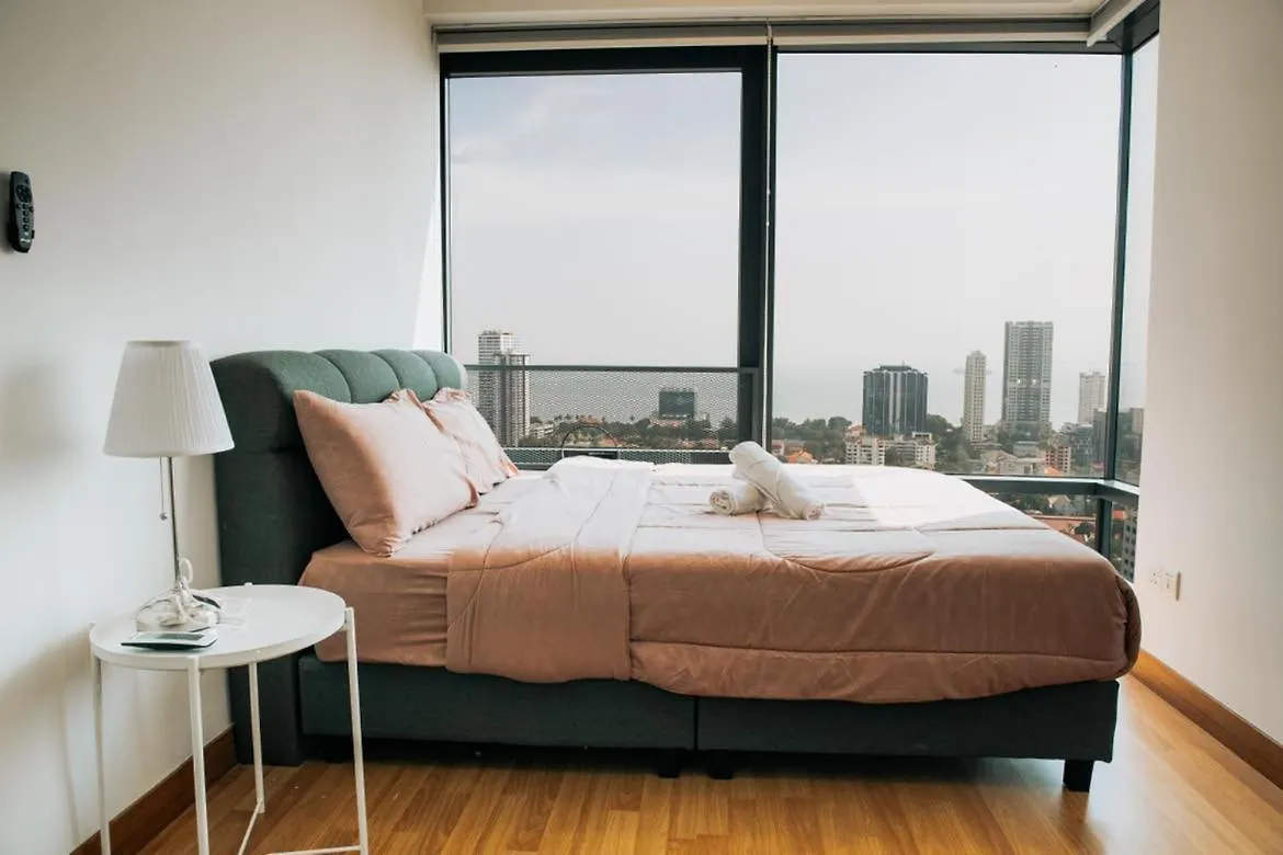 The Pine, 3Br Seaview By Wstay @ Tropicana 218 Macalister George Town Malezja